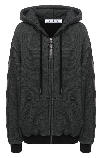 Женский хлопковая толстовка OFF-WHITE, арт. 0WBE005E20JER0011010