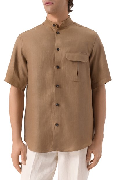 Льняная рубашка CORNELIANI, арт. 25I207-2514108, фото 3