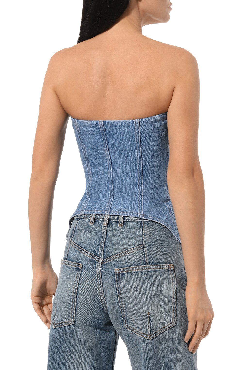 Джинсовый топ-корсет YUZEFI, арт. YUZPF23-RW-TP01-16, фото 4