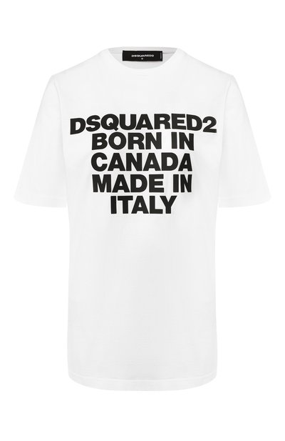 Женская хлопковая футболка DSQUARED2, арт. S75GD0023/S22427