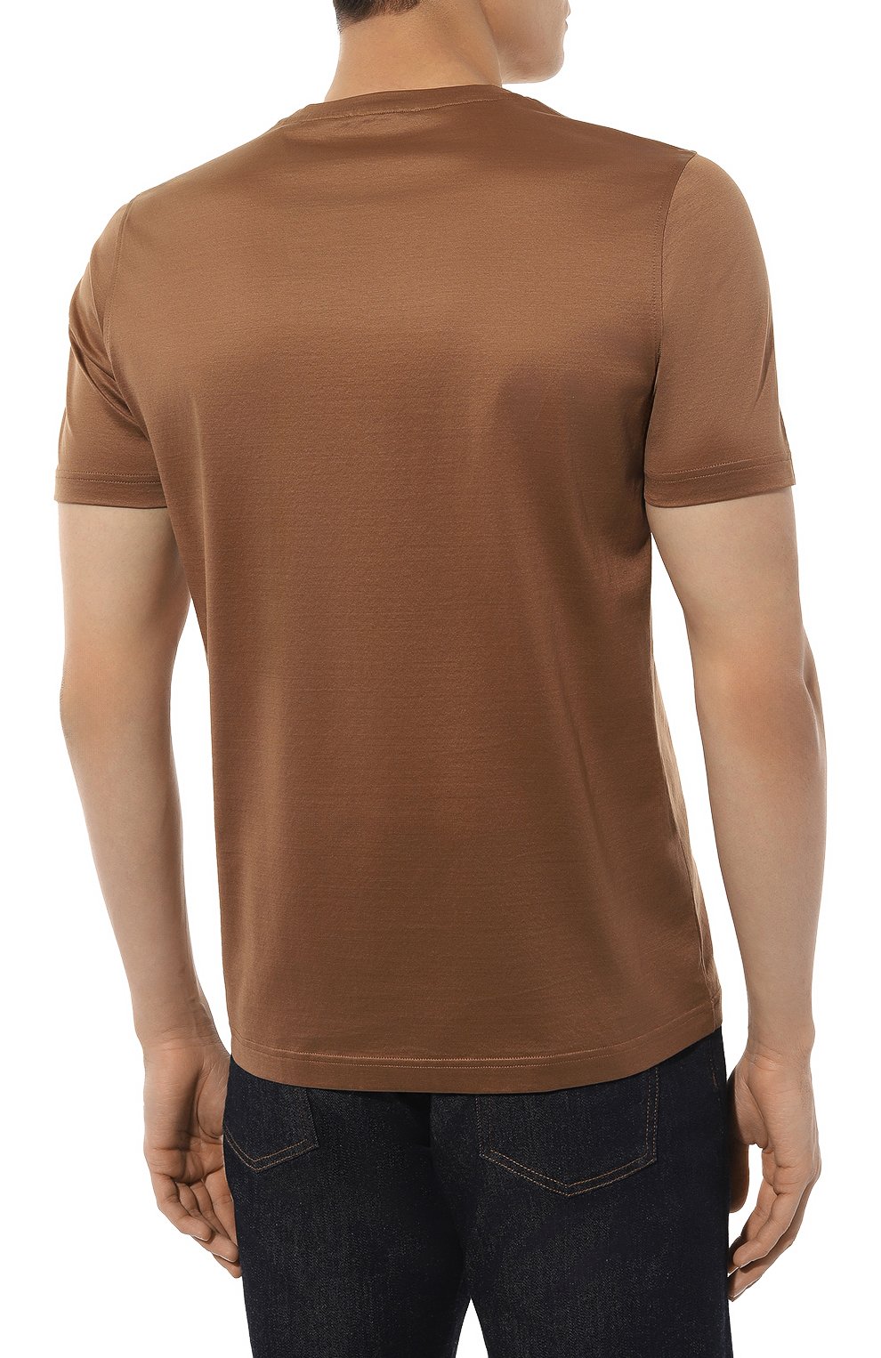 Хлопковая футболка CORNELIANI, арт. 93G500-9325000, фото 4