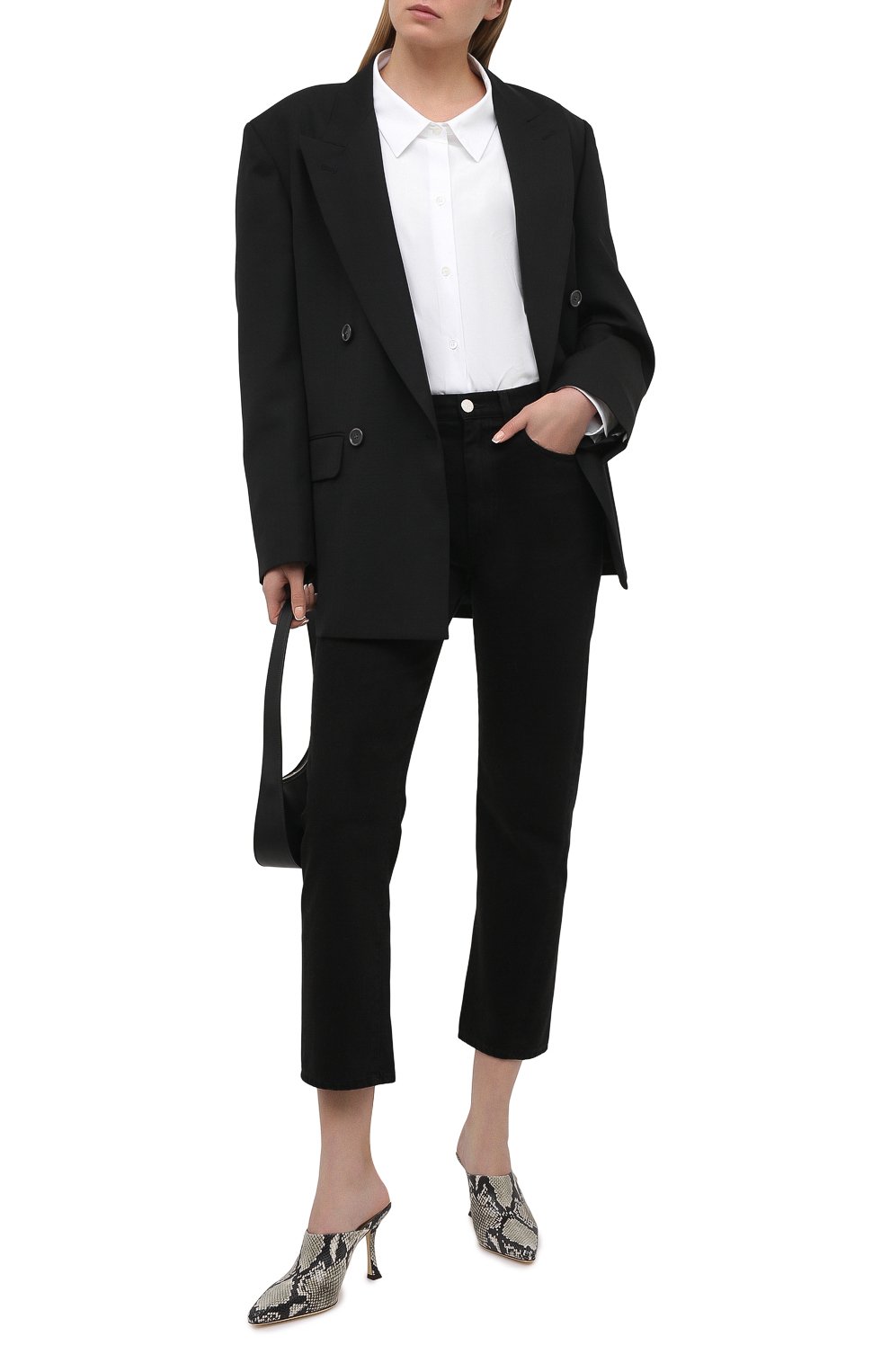 Кожаные мюли rya 90 JIMMY CHOO, арт. RYA 90/NKE, фото 2