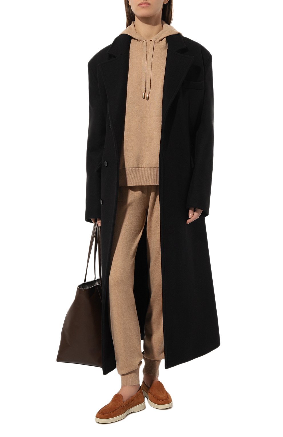 Лоферы из нубука yalta SANTONI, арт. WUYA58856TISNSV9, фото 2