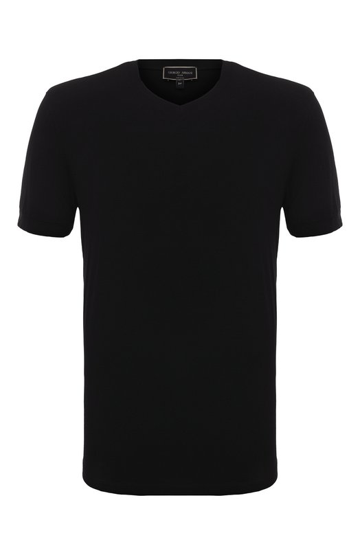 Футболка из вискозы Giorgio Armani 8NST63/SJP4Z Синий 8NST63/SJP4Z