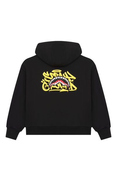 Хлопковая толстовка SPRAYGROUND, арт. SPY1499GBLK/SPRAYGR0UND TAG FULL-ZIP PERFECT H00DI