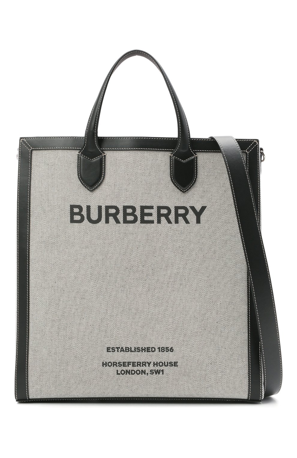 Текстильная сумка-тоут horseferry BURBERRY, арт. 8037936, фото 5