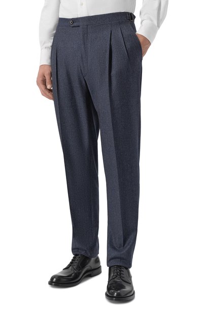 Брюки из шерсти и хлопка CORNELIANI, арт. 284L21/2A18216, фото 3
