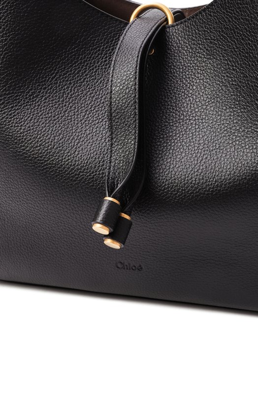 Сумка Marcie small Chloé CHC24AS629I31 Чёрный  CHC24AS629I31 Фото 3