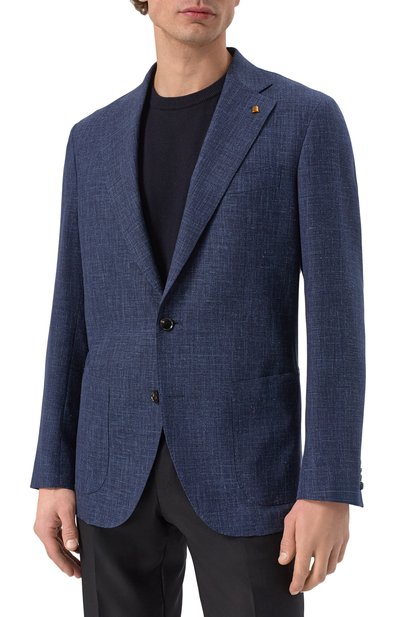 Пиджак из шерсти и шелка SARTORIA LATORRE, арт. EF74/UH0384, фото 5