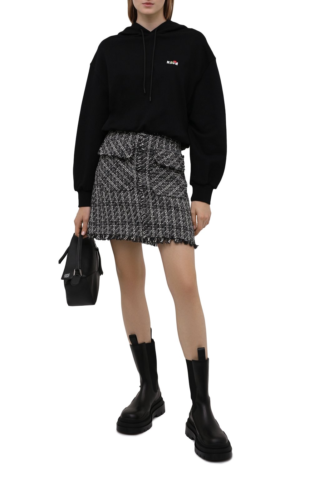 Хлопковое худи MSGM, арт. 3141MDM70 217799, фото 2
