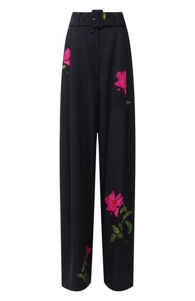 Женские шерстяные брюки DRIES VAN NOTEN, арт. 192-10942-8428