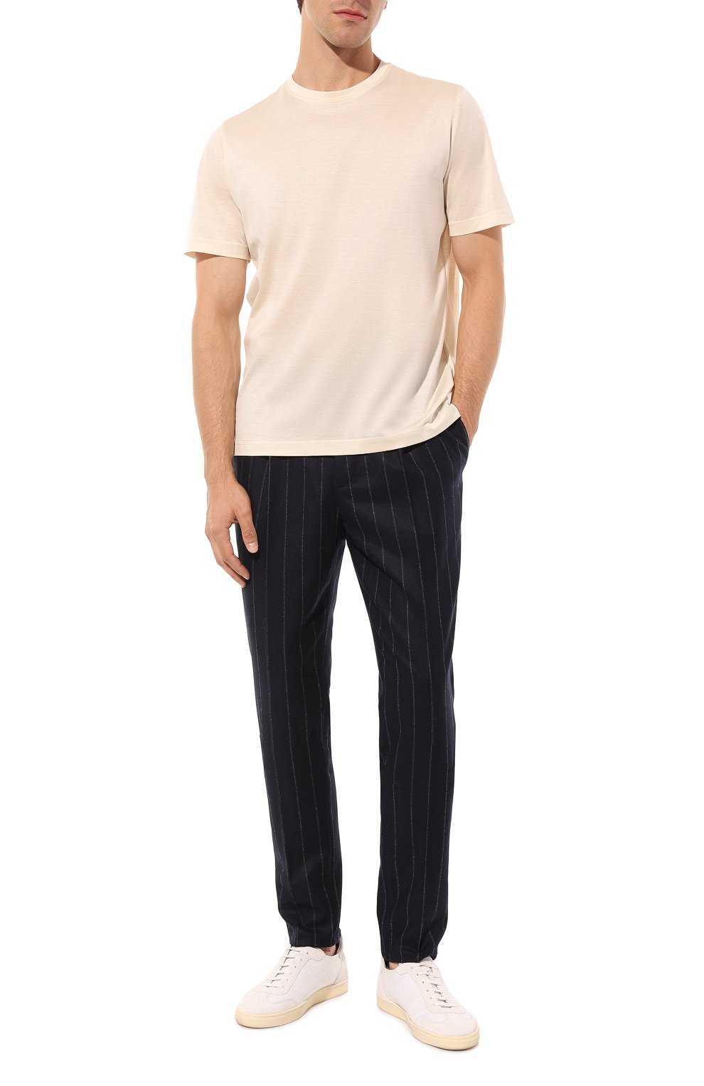 Шерстяные брюки BRUNELLO CUCINELLI, арт. ME259B2205, фото 2