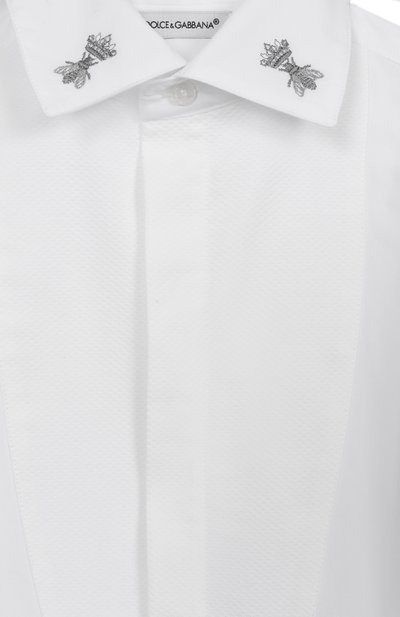 Хлопковая рубашка DOLCE & GABBANA, арт. L44S63/FU5HW_001, фото 3