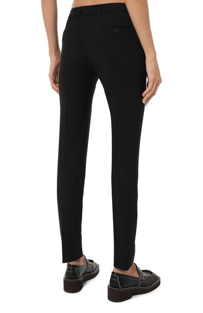 Шерстяные брюки SAINT LAURENT,  арт. 517819, фото 4