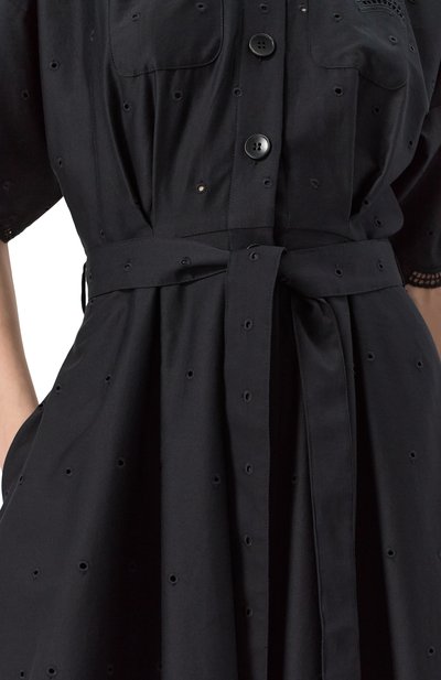 Хлопковое платье VIKA GAZINSKAYA, арт. SS25-13234, фото 5