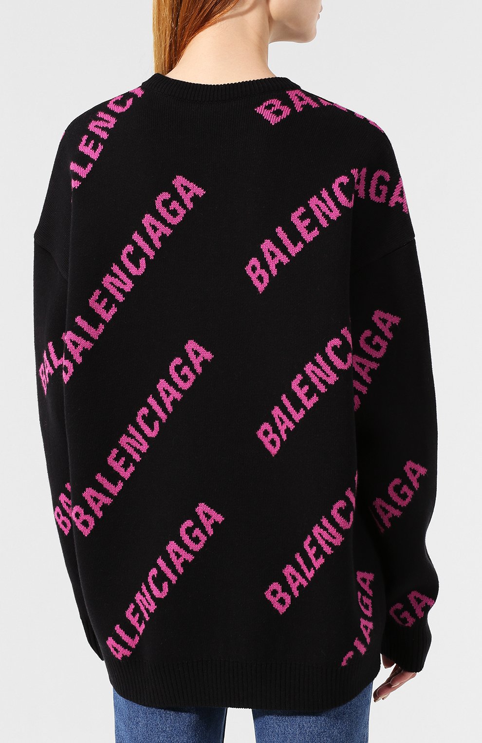 Пуловер из смеси хлопка и шерсти BALENCIAGA, арт. 576320/T3153, фото 4