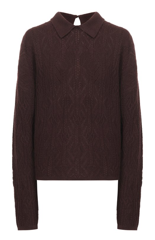 Кашемировый пуловер Uma Wang V2256A002 Коричневый V2256A002