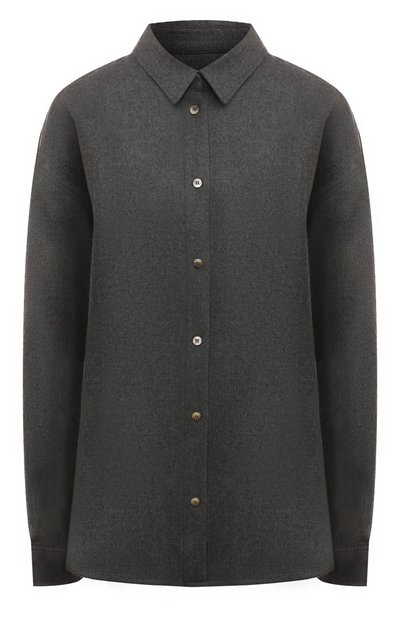 Шерстяная рубашка LE17SEPTEMBRE, арт. LS2479SH003EGR, фото 1