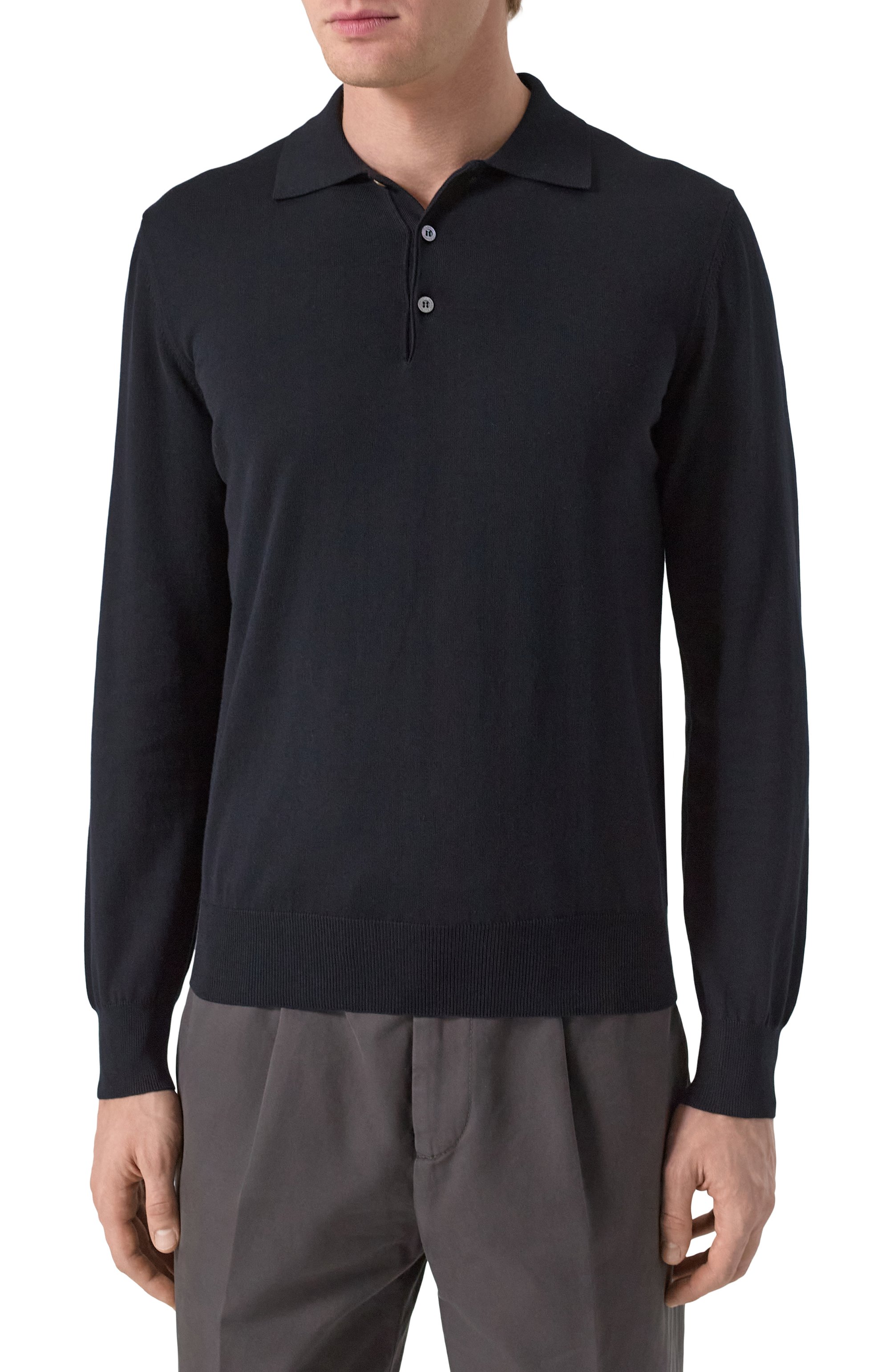 Хлопковое поло CANALI, арт. C0017/MK00145, фото 3