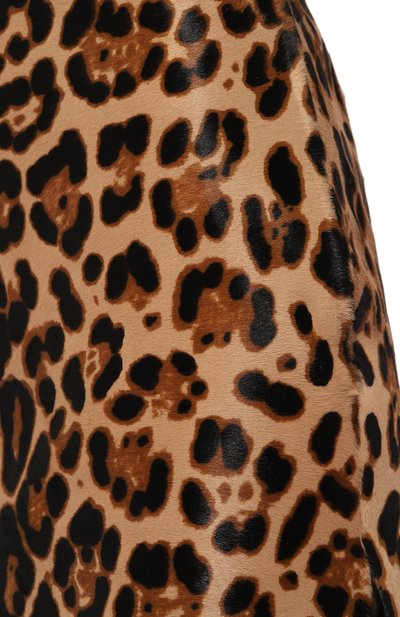 Юбка из меха пони COLOR TEMPERATURE леопардового цвета по цене 214500 руб., арт. Пон-33/55, фото 5 Юбка из меха пони COLOR TEMPERATURE, арт. Пон-33/55, фото 5