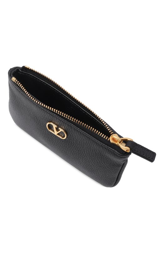 Кожаная ключница Valentino 8W2P0AK6/SNP Чёрный  8W2P0AK6/SNP Фото 3