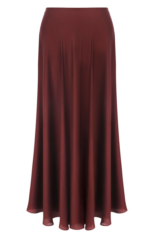 Шелковая юбка Petar Petrov F25TR5B/SILK Коричневый F25TR5B/SILK