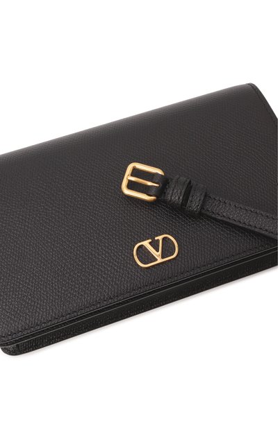 Сумка vlogo signature mini VALENTINO черного цвета по цене 127500 руб., арт. 6W2P0AK8/SNP, фото 3 Сумка vlogo signature mini VALENTINO, арт. 6W2P0AK8/SNP, фото 3