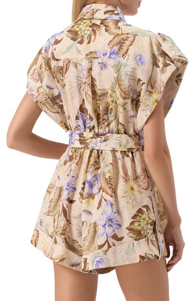 Льняной комбинезон ZIMMERMANN, арт. 4235YSS254, фото 4