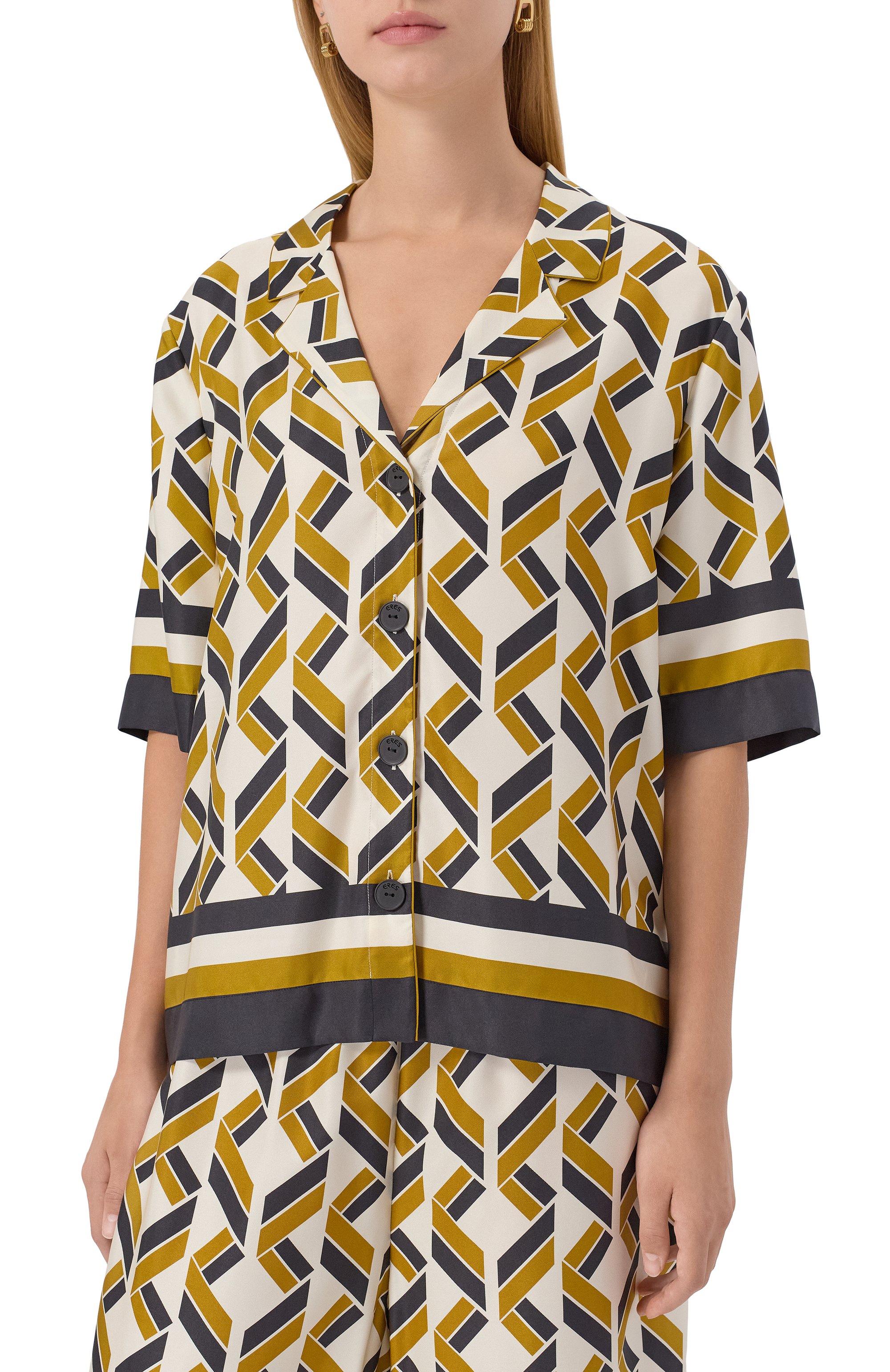 Шелковая блузка ERES, арт. 272531, фото 3