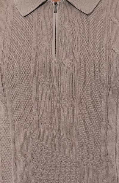 Поло из шерсти и кашемира ZILLI, арт. KZP001M0223VCAB00/62, фото 5