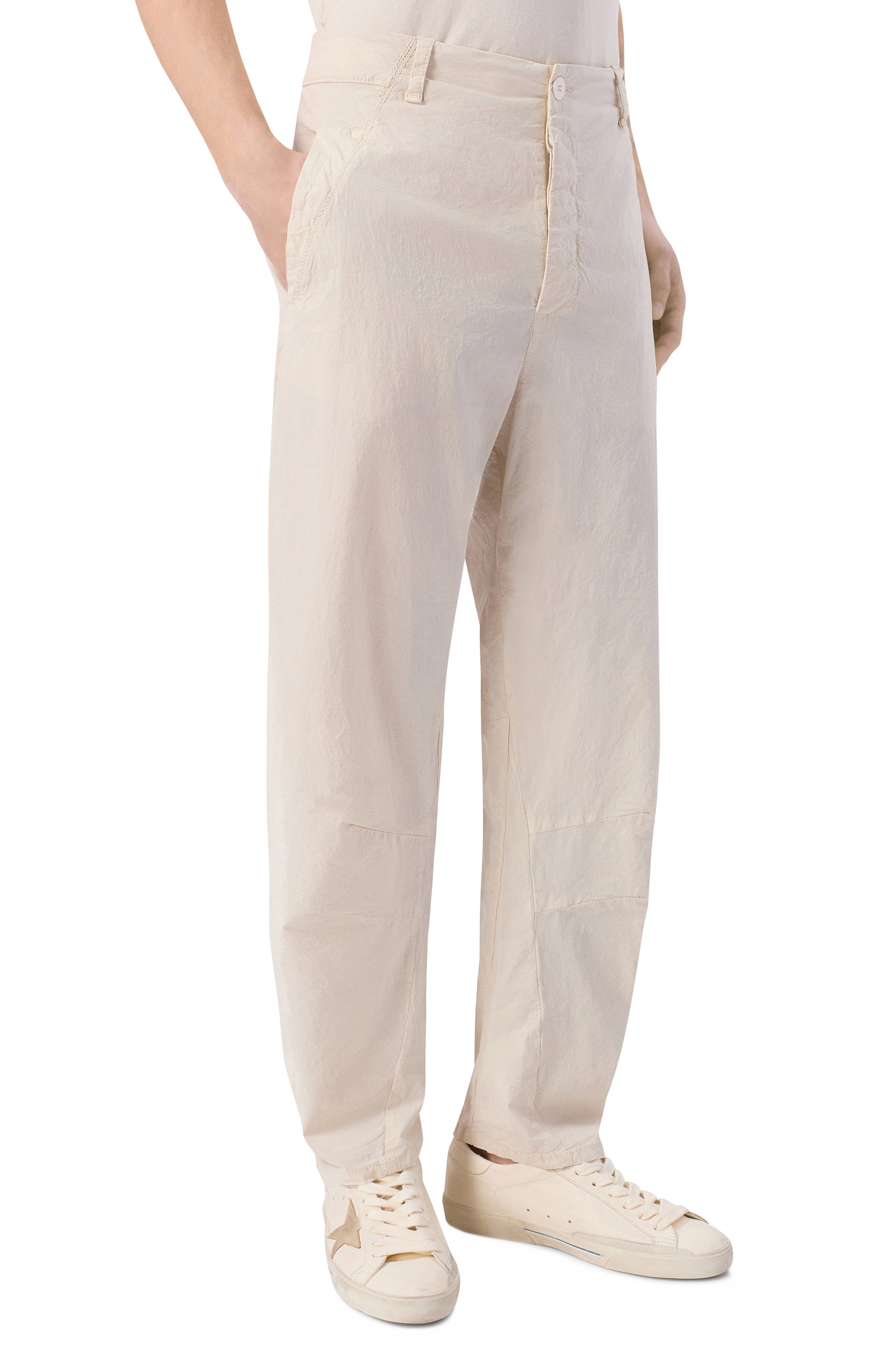 Хлопковые брюки TRANSIT, арт. CFUTRCG161, фото 3