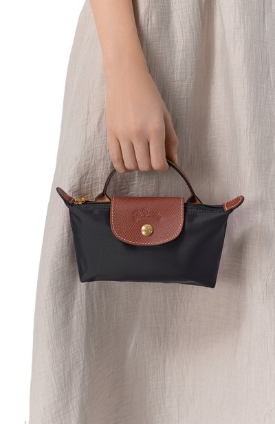 Сумка le pliage original pouch LONGCHAMP черного цвета по цене 14600 руб., арт. 34175089/089, фото 2 Сумка le pliage original pouch LONGCHAMP, арт. 34175089/089, фото 2