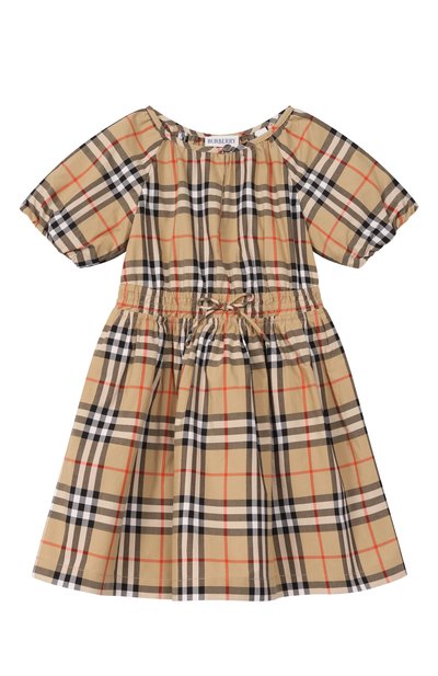 Хлопковое платье BURBERRY, арт. 8121194