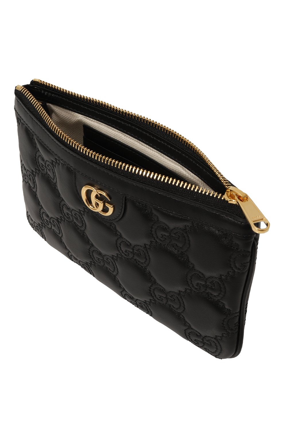 Поясная сумка gg matelassé GUCCI черного цвета по цене 176500 руб., арт. 723779/UM8IG, фото 10 Поясная сумка gg matelassé GUCCI, арт. 723779/UM8IG, фото 10