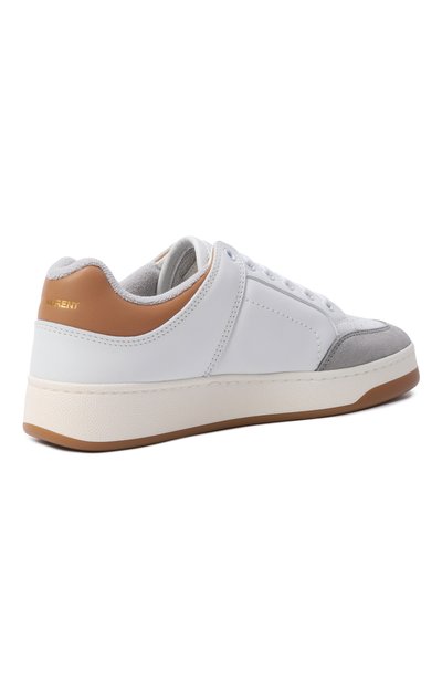 Кожаные кеды sl61 SAINT LAURENT, арт. 799977/00NAY, фото 5