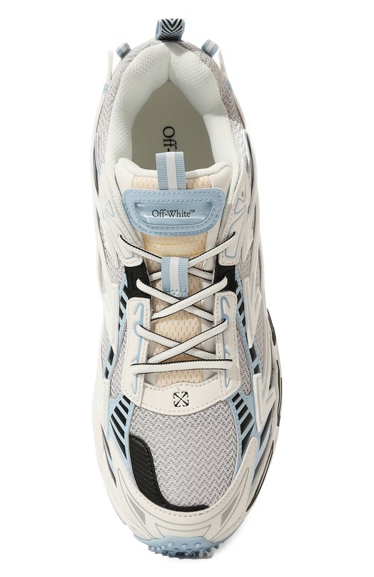 Комбинированные кроссовки Be Right Back Off-White 0MIA295C99FAB001 Голубой  0MIA295C99FAB001 Фото 6
