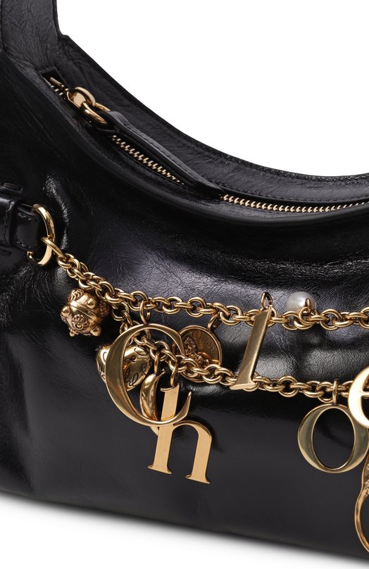 Сумка Chloe Charms small Chloé CH25AS872P60 Чёрный  CH25AS872P60 Фото 3