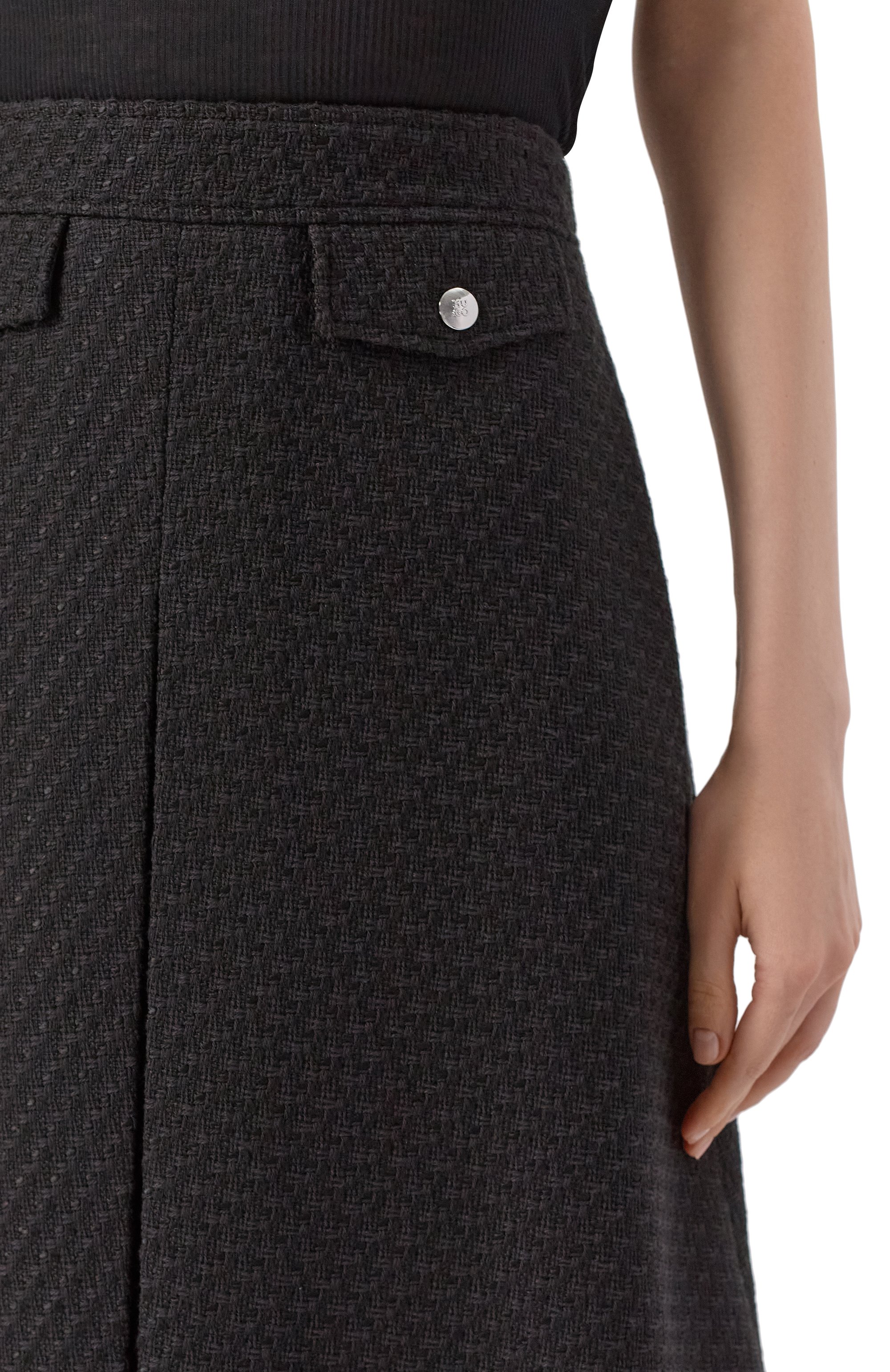 Твидовая юбка HUGO, арт. 50542629, фото 5