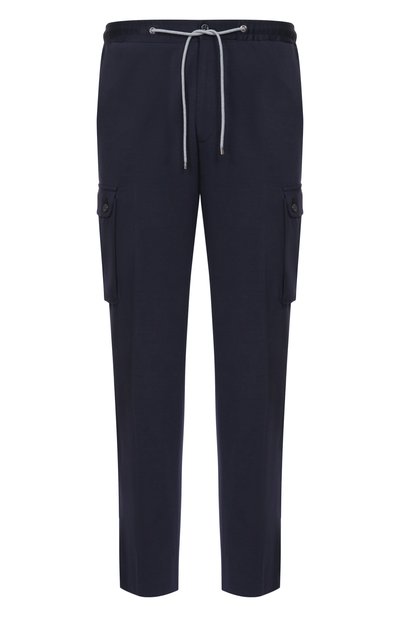 Мужские шерстяные брюки-карго CORNELIANI, арт. 274L14/2718803