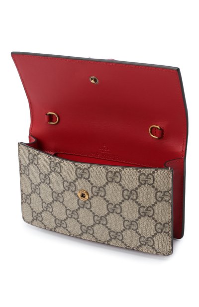 Сумка sparkling cherries GUCCI бежевого цвета по цене 82550 руб., арт. 481291/K9GXT, фото 4 Сумка sparkling cherries GUCCI, арт. 481291/K9GXT, фото 4