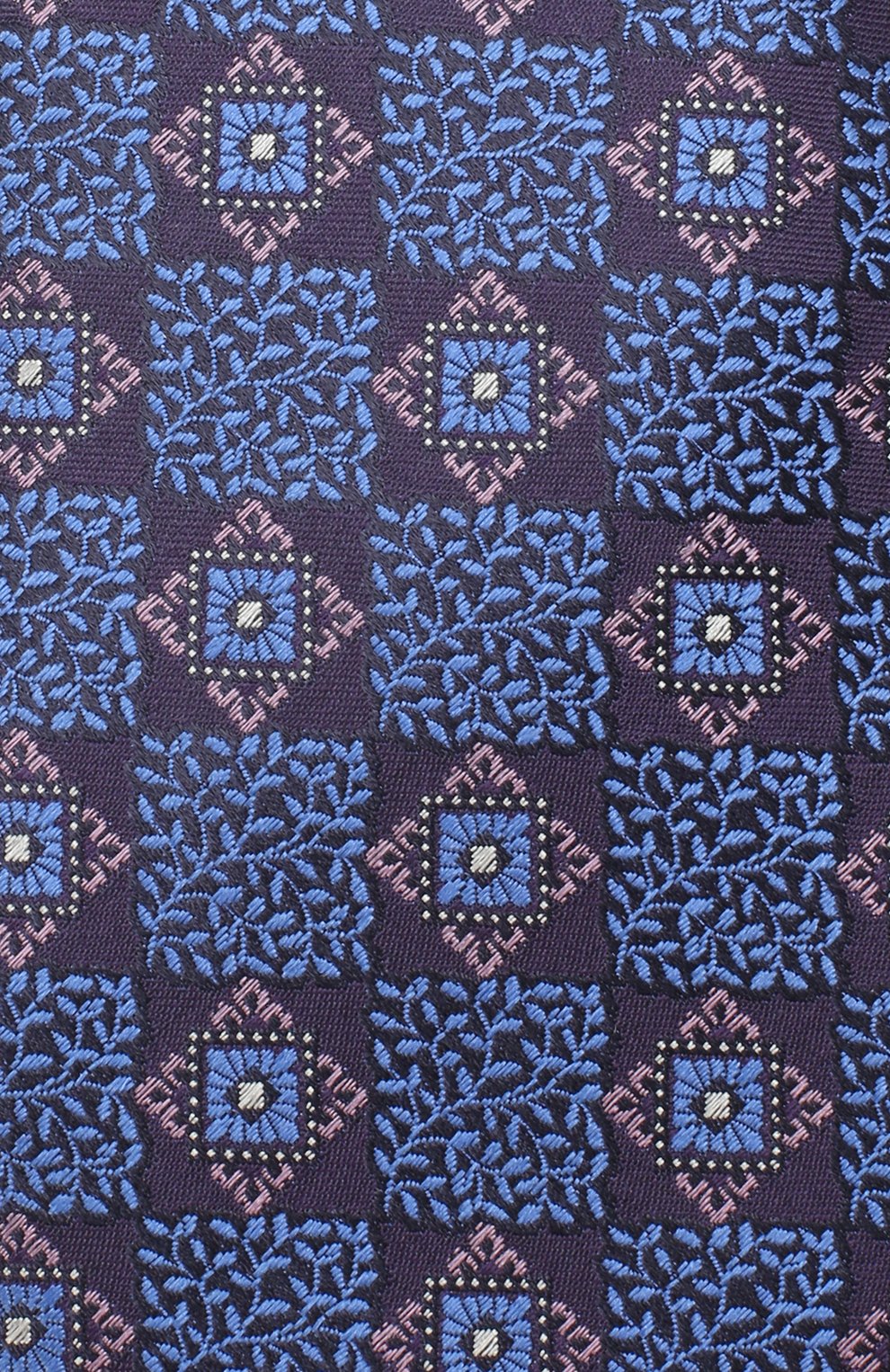 Шелковый галстук CANALI синего цвета по цене 14650 руб., арт. 18/HJ02866, фото 3 Шелковый галстук CANALI, арт. 18/HJ02866, фото 3