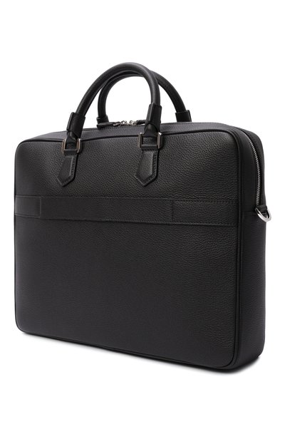 Портфель SERAPIAN MILANO черного цвета по цене 209500 руб., арт. SRCCHMLL706540Y, фото 3 Портфель SERAPIAN MILANO, арт. SRCCHMLL706540Y, фото 3