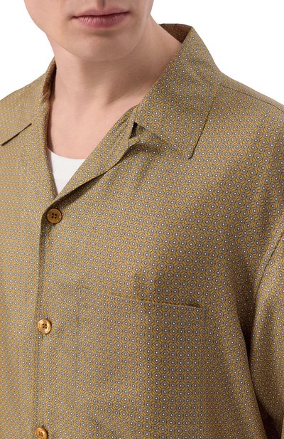 Ше лковая рубашка SAINT LAURENT, арт. 860621/Y2N62, фото 5