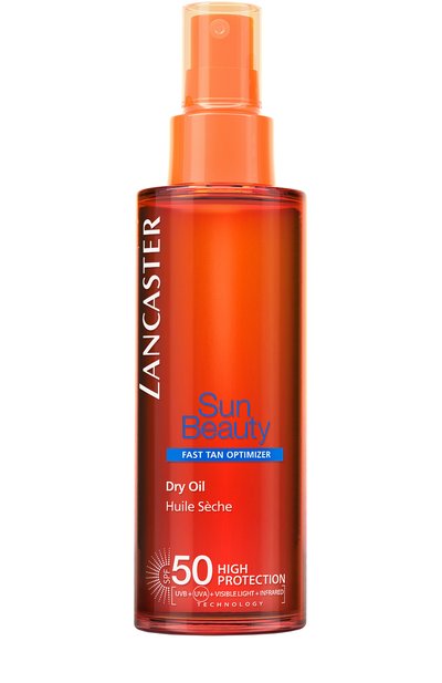 Женский масло для тела для быстрого загара spf50 sun beauty (150ml) LANCASTER, арт. 3607342970960
