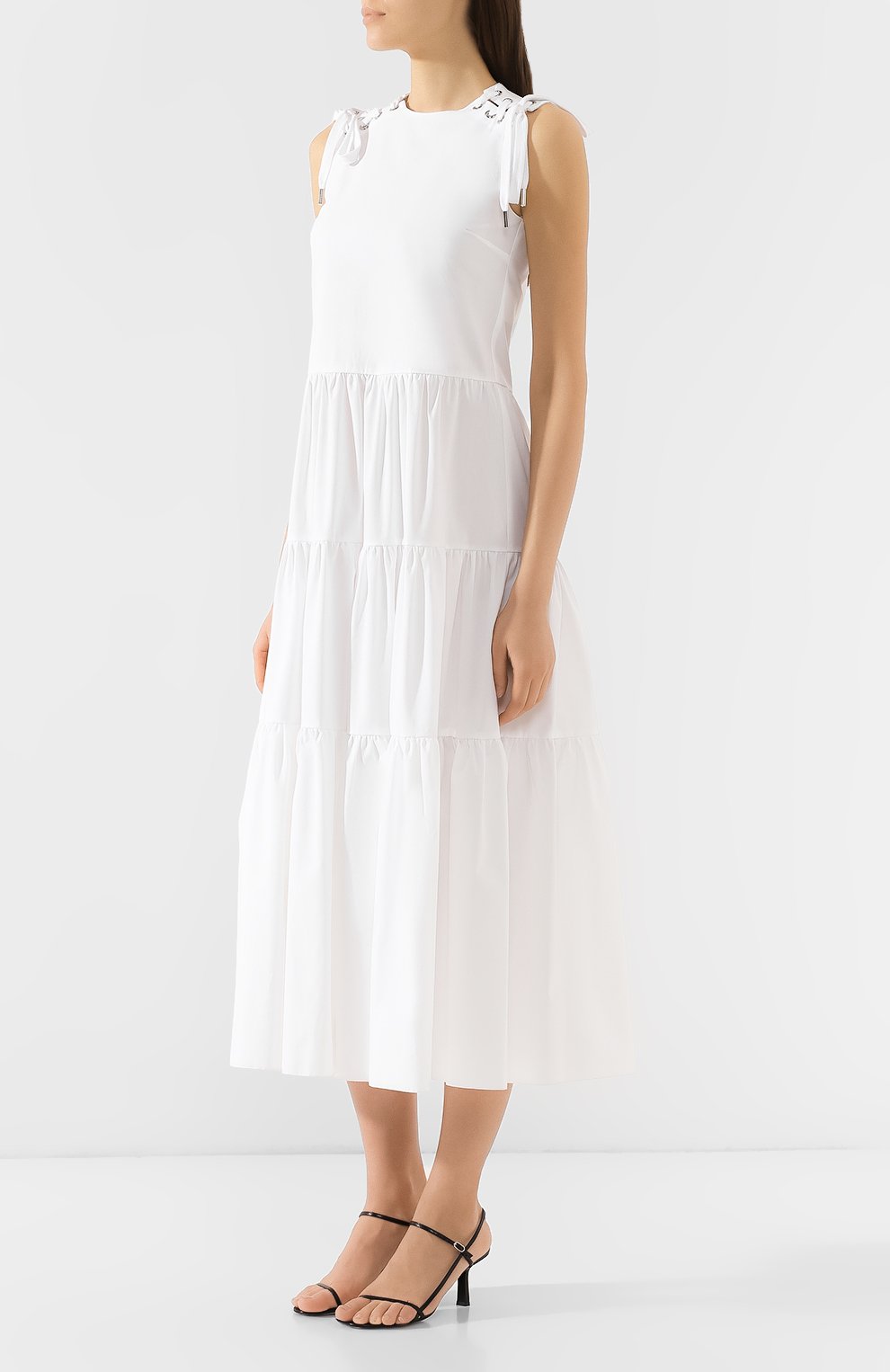 Хлопковое платье REDVALENTINO, арт. RR0VAD45/0VU, фото 3