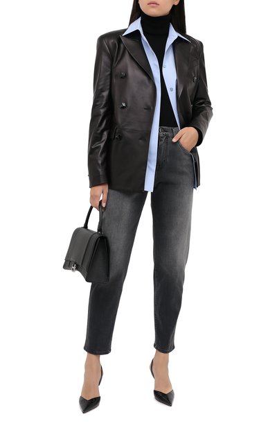 Кожаный жакет DROME, арт. DPD3079/D400, фото 3