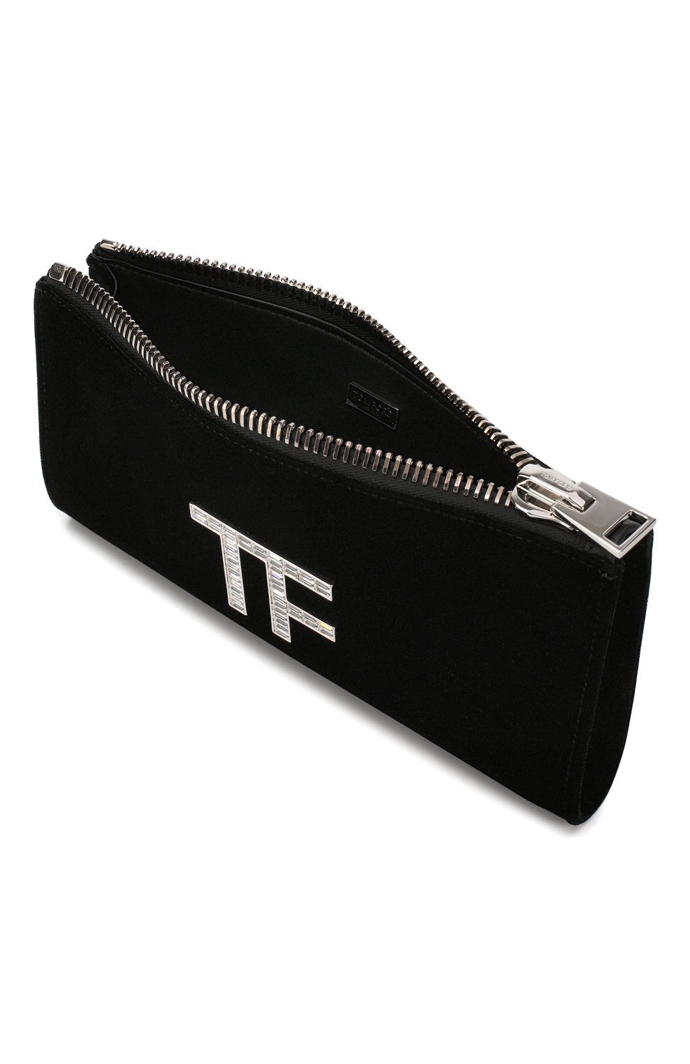 Бархатный клатч TOM FORD, арт. L1160P-V01, фото 4