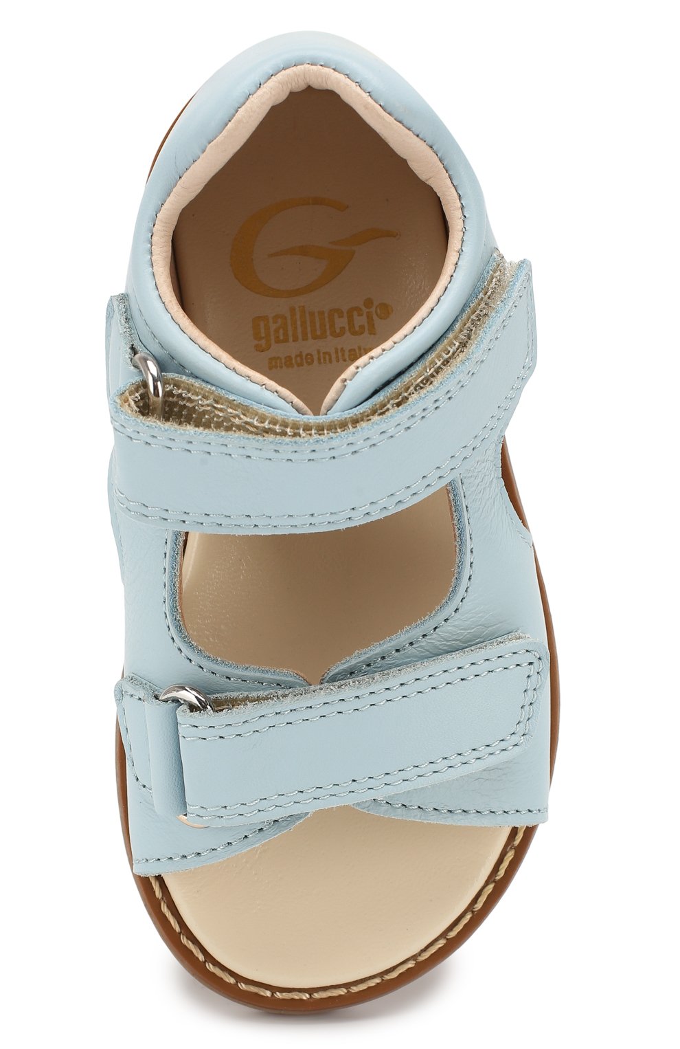 Кожаные сандалии GALLUCCI, арт. T00434BM/SA P C 2794 VIT, фото 4