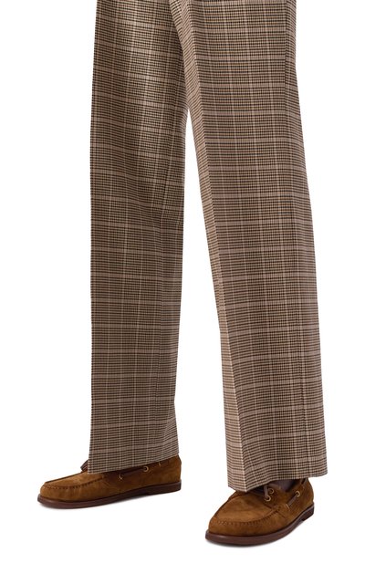 Замшевые топсайдеры vandé GIANVITO ROSSI, арт. G25367.10G0M.S4CTECU, фото 3