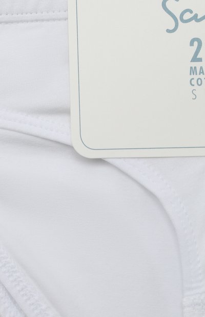 Комплект из двух трусов SANETTA белого цвета по цене 3640 руб., арт. 344836., фото 3 Комплект из двух трусов SANETTA, арт. 344836., фото 3